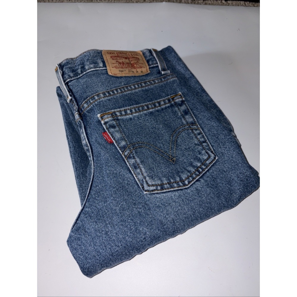 Levi 550 Relaxed Fit Tapered Leg 25x25 100% cotton